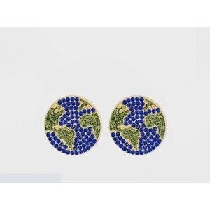 SUGARFIX by BaubleBar 'Globetrotter' Stud Earrings NWT / Blue